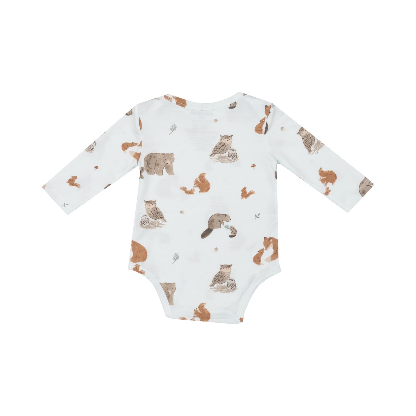 Bodysuit - Mixed Woodland Animals Blue