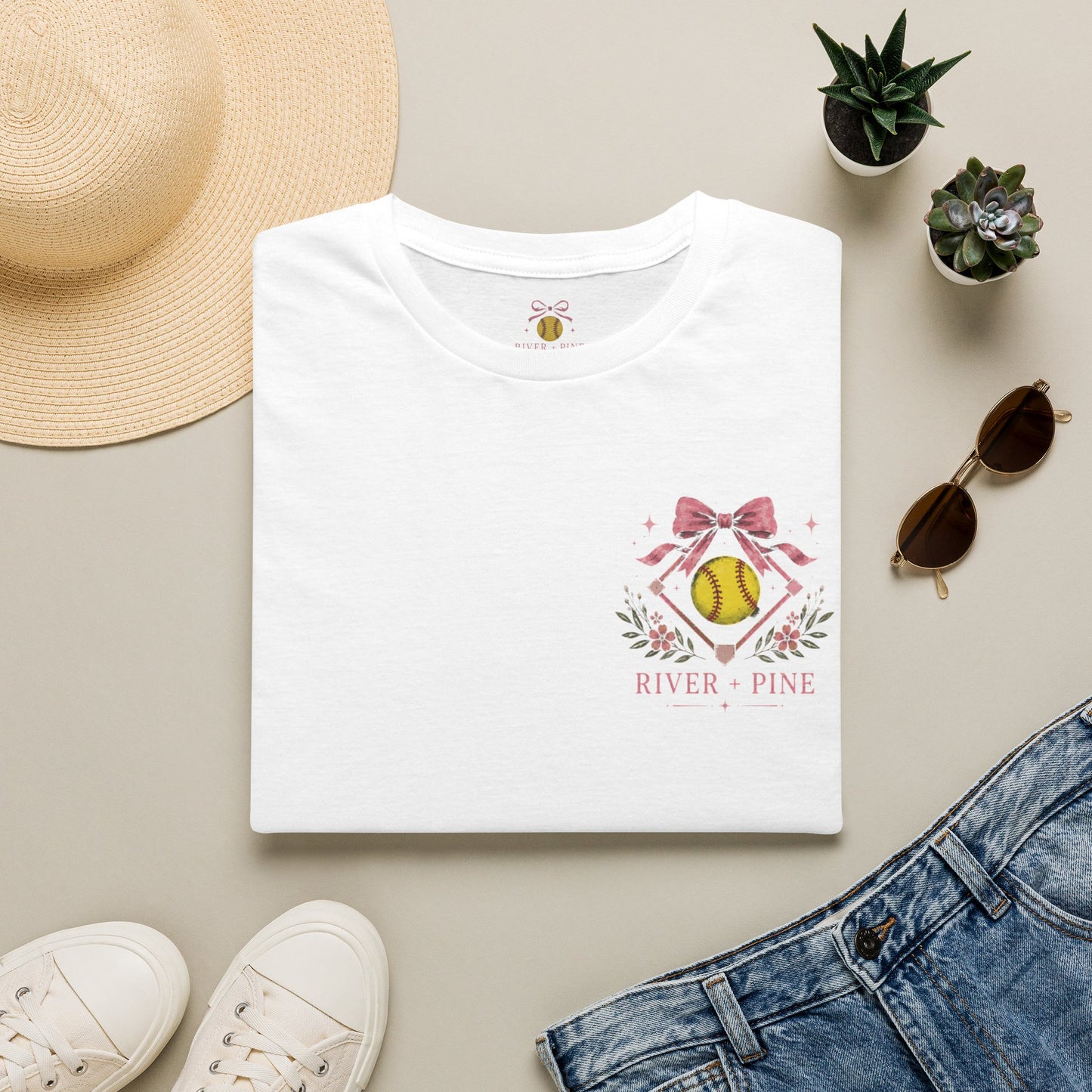 River + Pine - Anyday on the Diamond is a Good Day Women's Tee