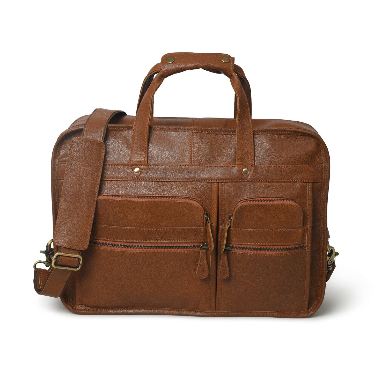 MaheTri Captain Buffalo Briefcase