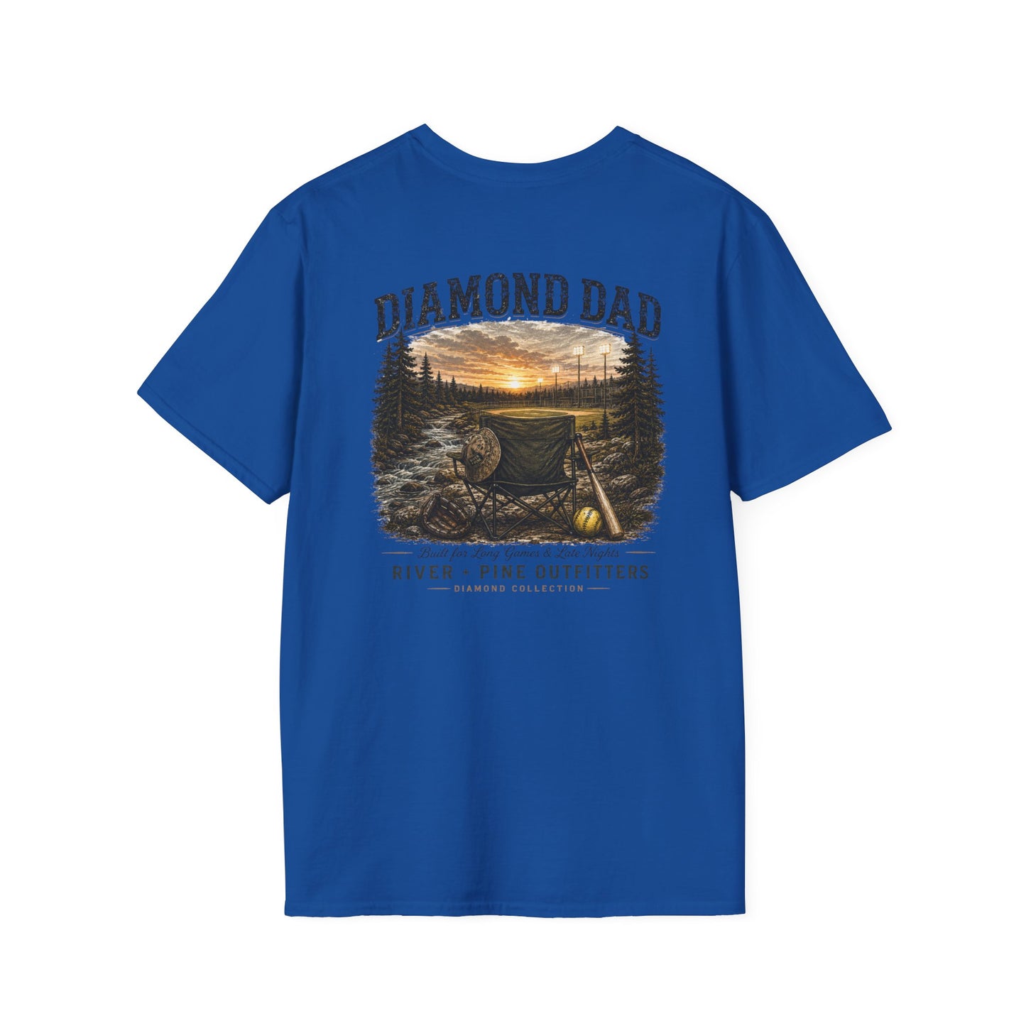 River + Pine - Diamond Dad  T-Shirt