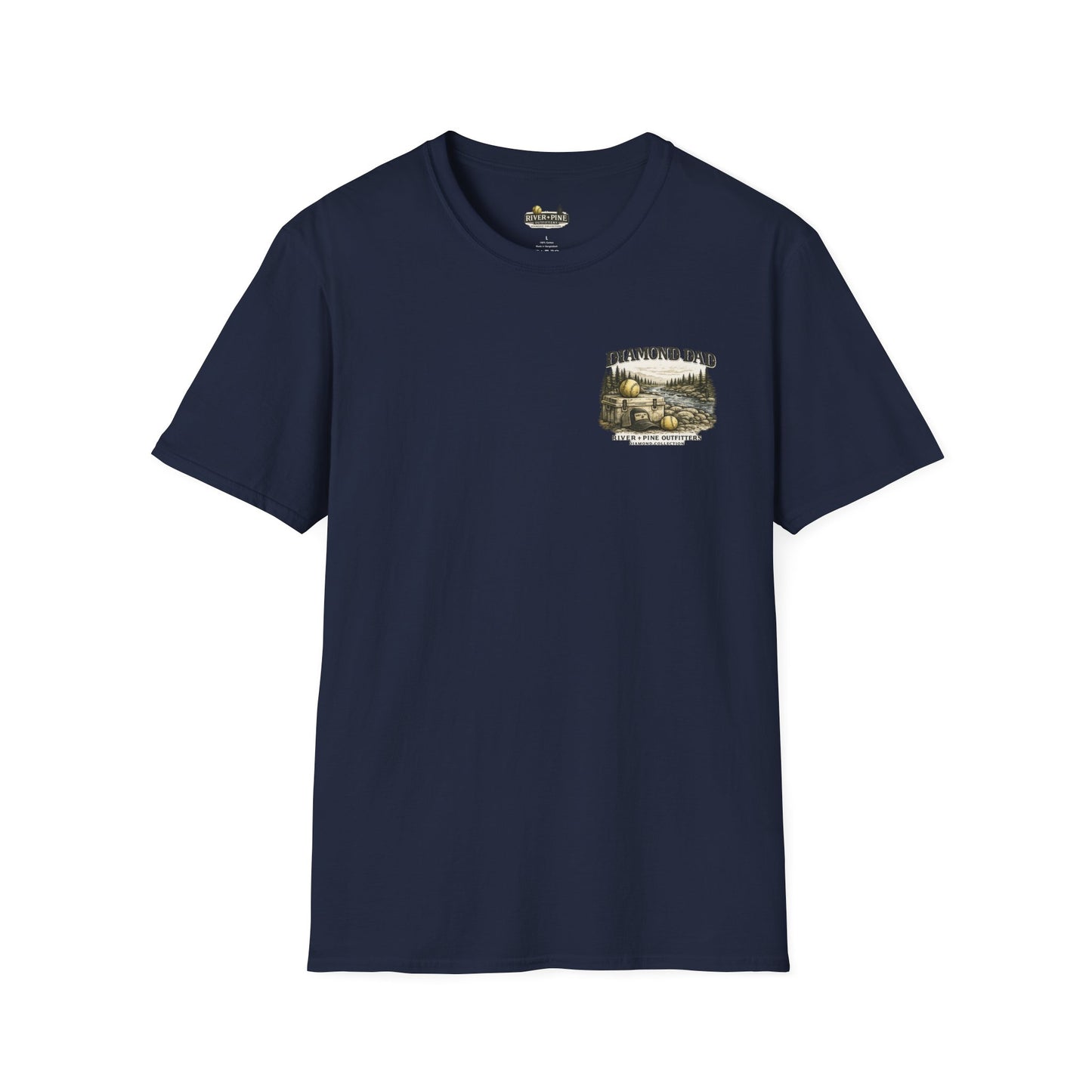 River + Pine - Diamond Dad T-Shirt – Vintage Cooler and Softballs