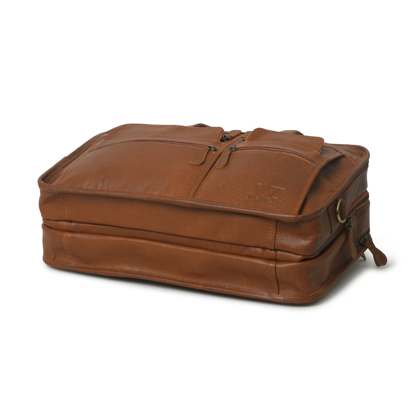 MaheTri Captain Buffalo Briefcase