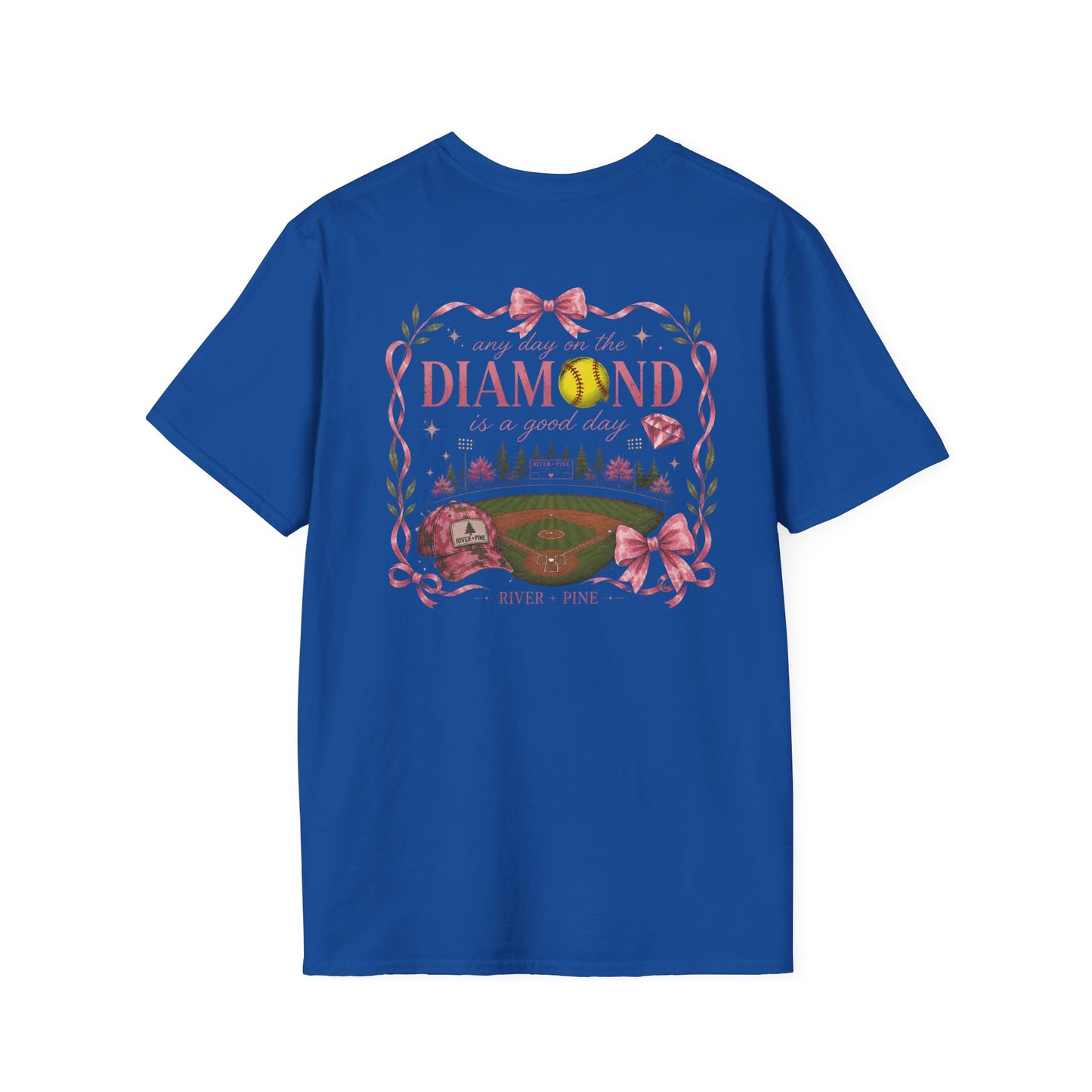River + Pine - Anyday on the Diamond is a Good Day Women's Tee