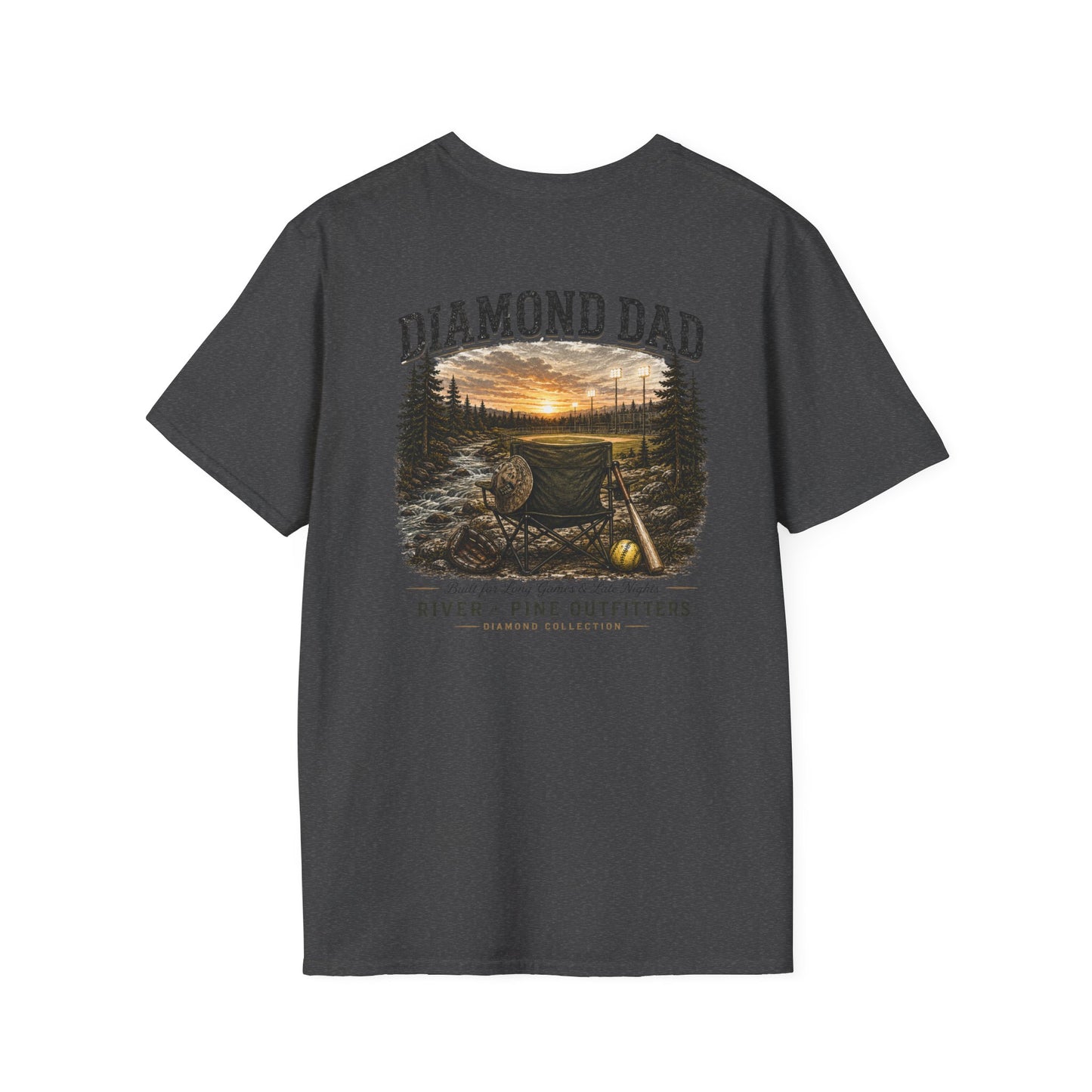 River + Pine - Diamond Dad  T-Shirt