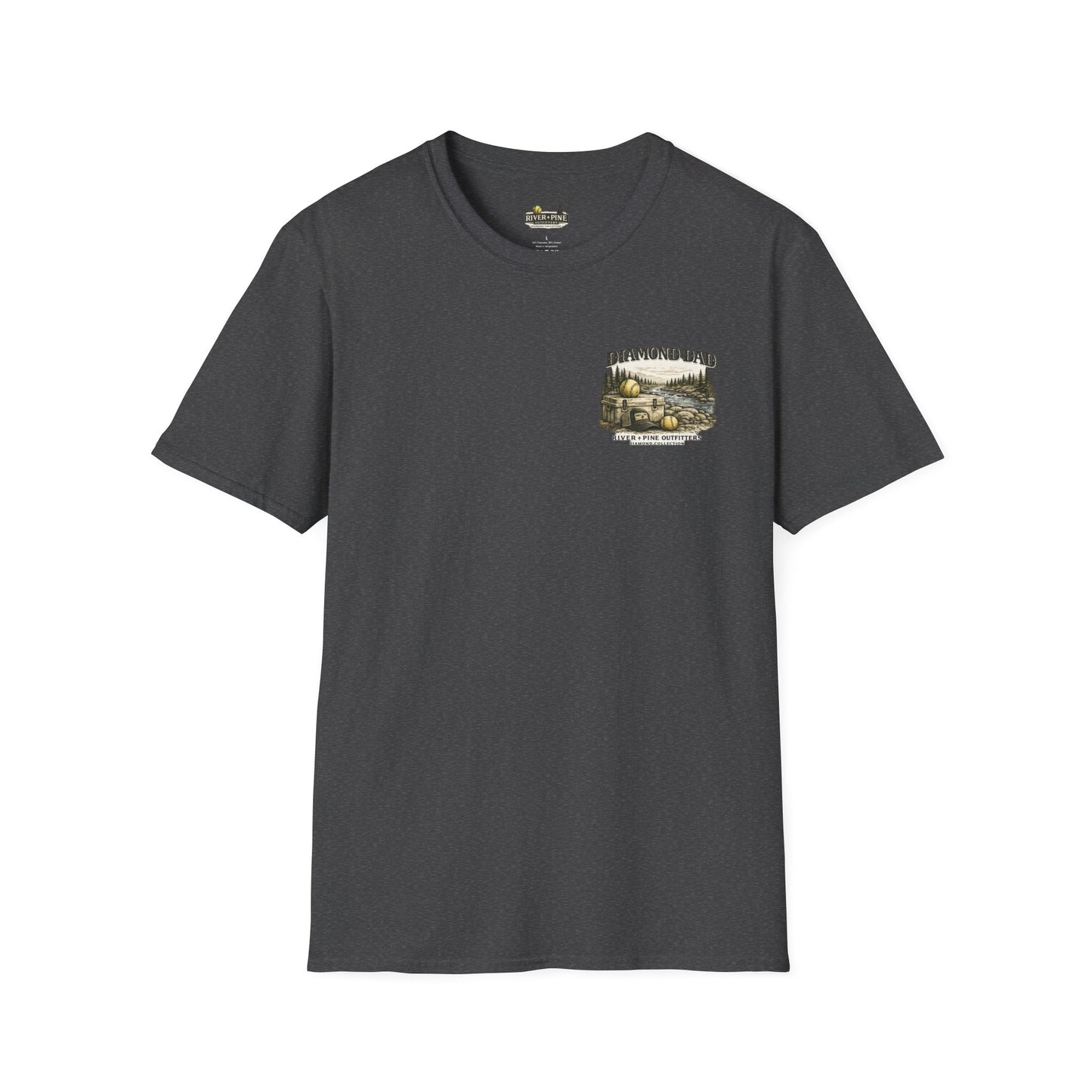 River + Pine - Diamond Dad T-Shirt – Vintage Cooler and Softballs