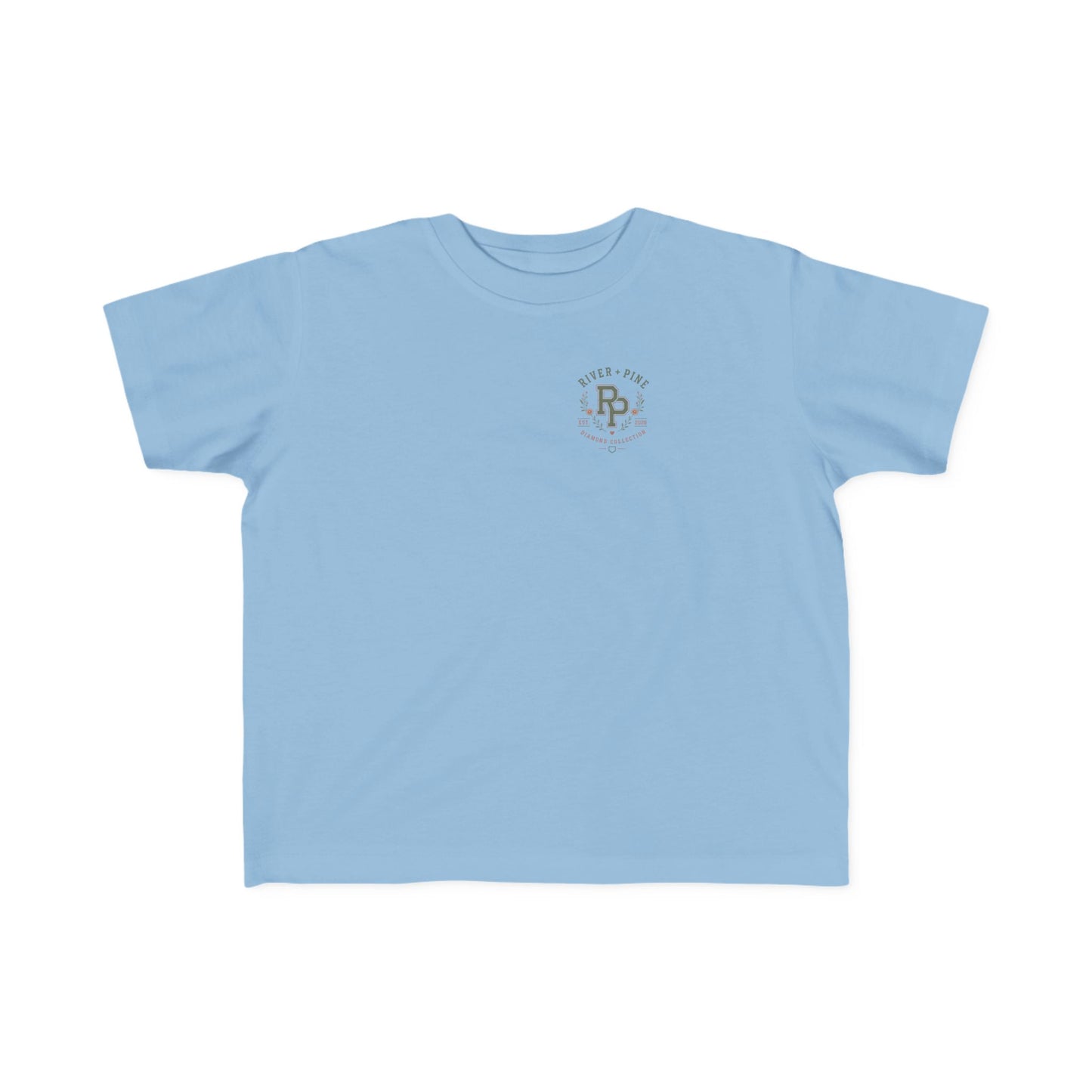 River + Pine Diamond Collection Vintage Softball Toddler Girl T‑Shirt