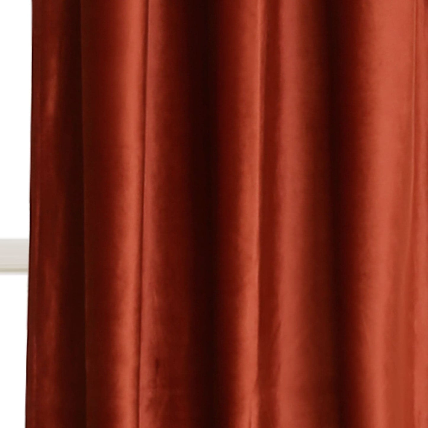 Prima Velvet Solid Grommet Light Filtering Window Curtain Panel Set