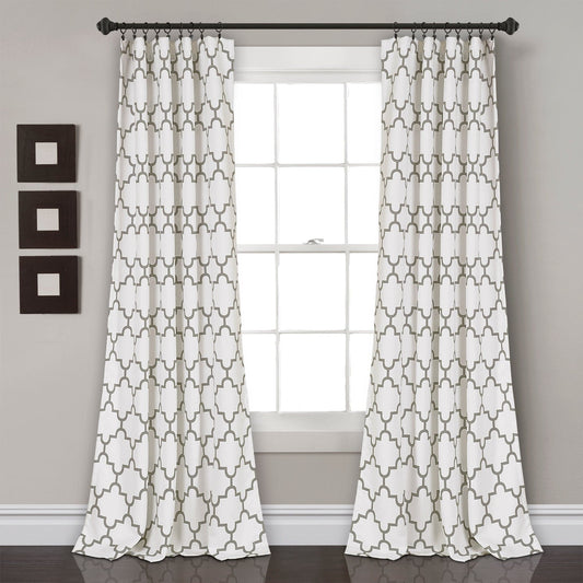 Bellagio Light Filtering Window Curtain Panel Set