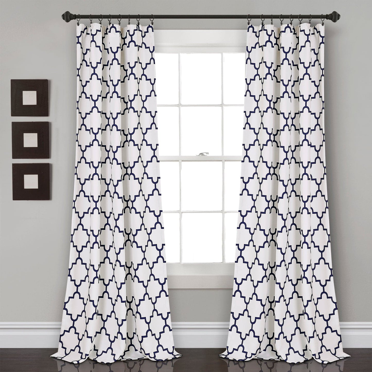 Bellagio Light Filtering Window Curtain Panel Set