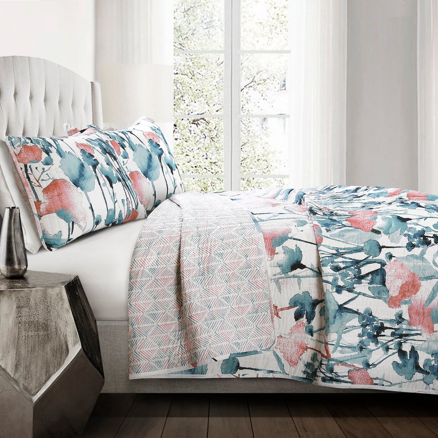 Zuri Flora Quilt 3 Piece Set