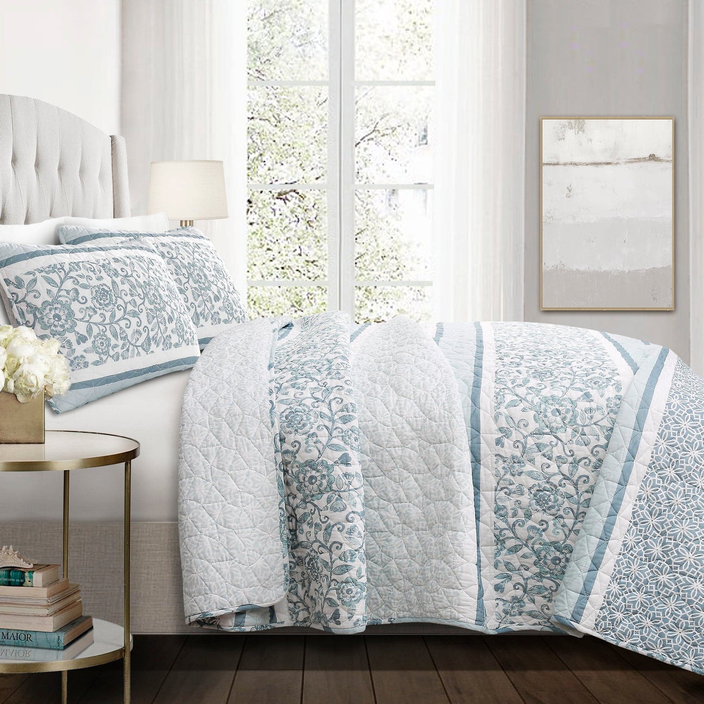 Nisha 3 Piece Quilt Set