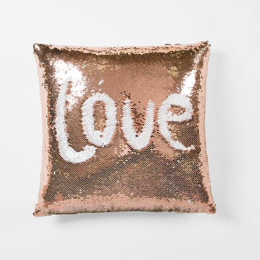 Mermaid Sequins Decorative Pillow