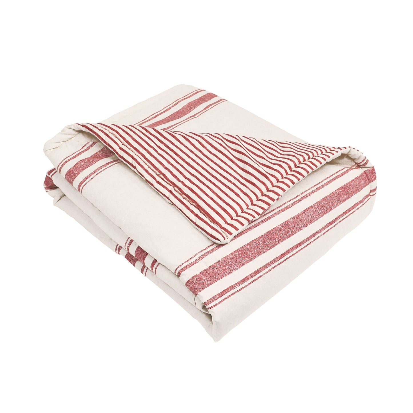 Farmhouse Stripe Throw