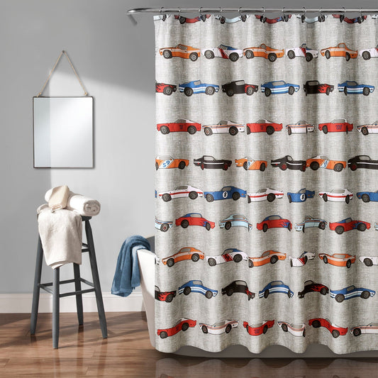 Race Cars Shower Curtain