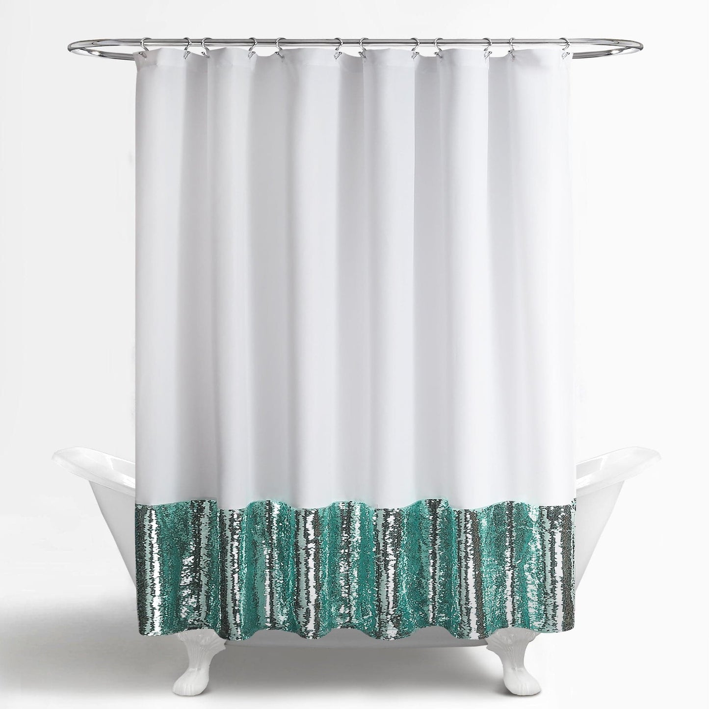 Mermaid Sequins Shower Curtain