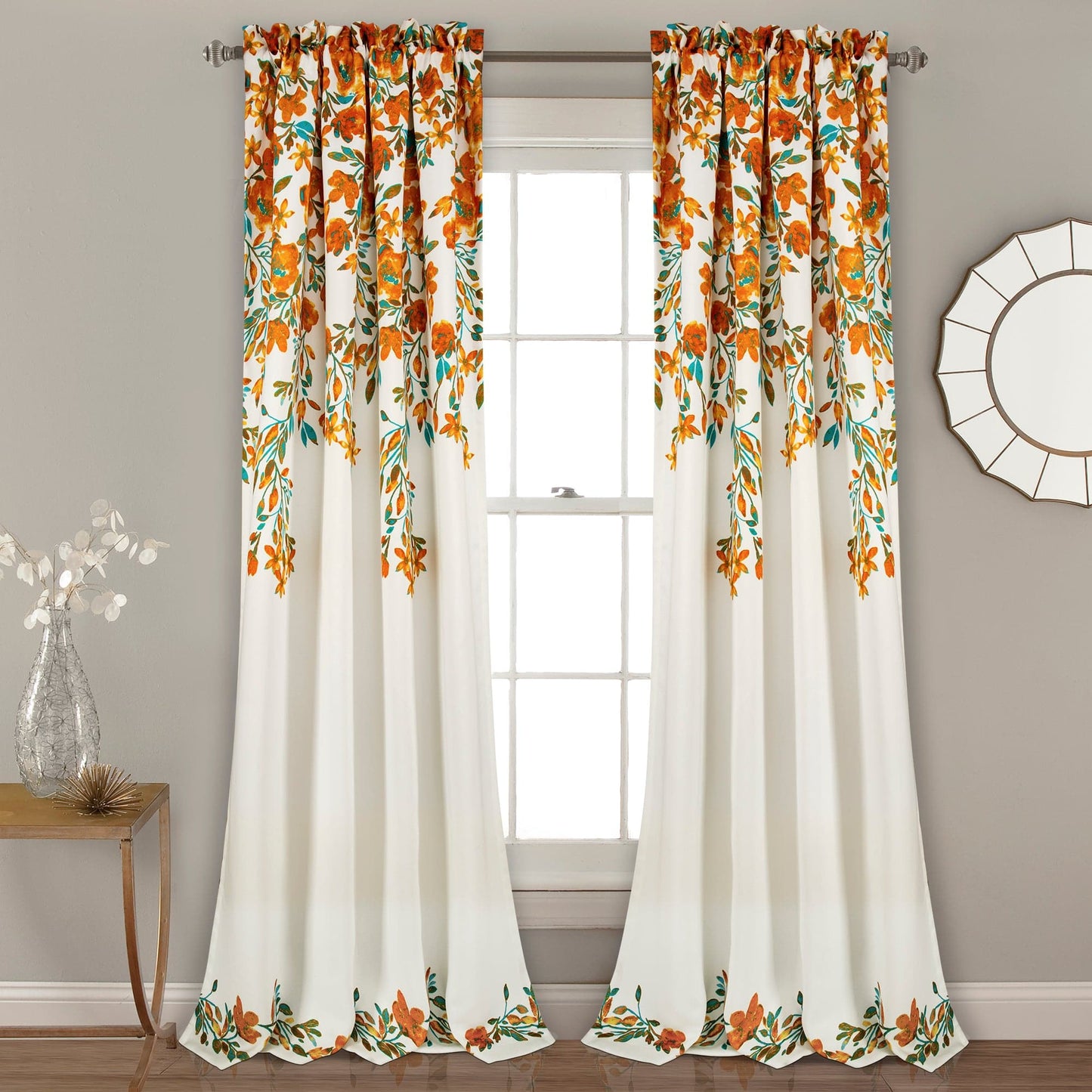 Tanisha Light Filtering Window Curtain Panel Set