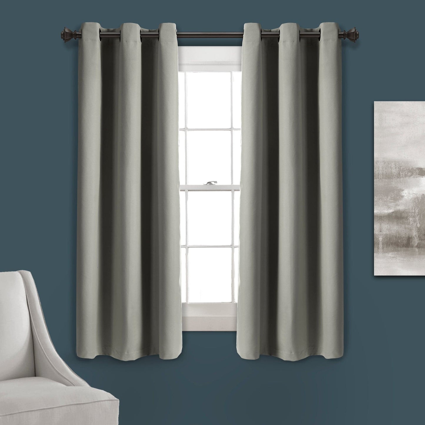 Absolute Blackout Window Curtain Panel Set