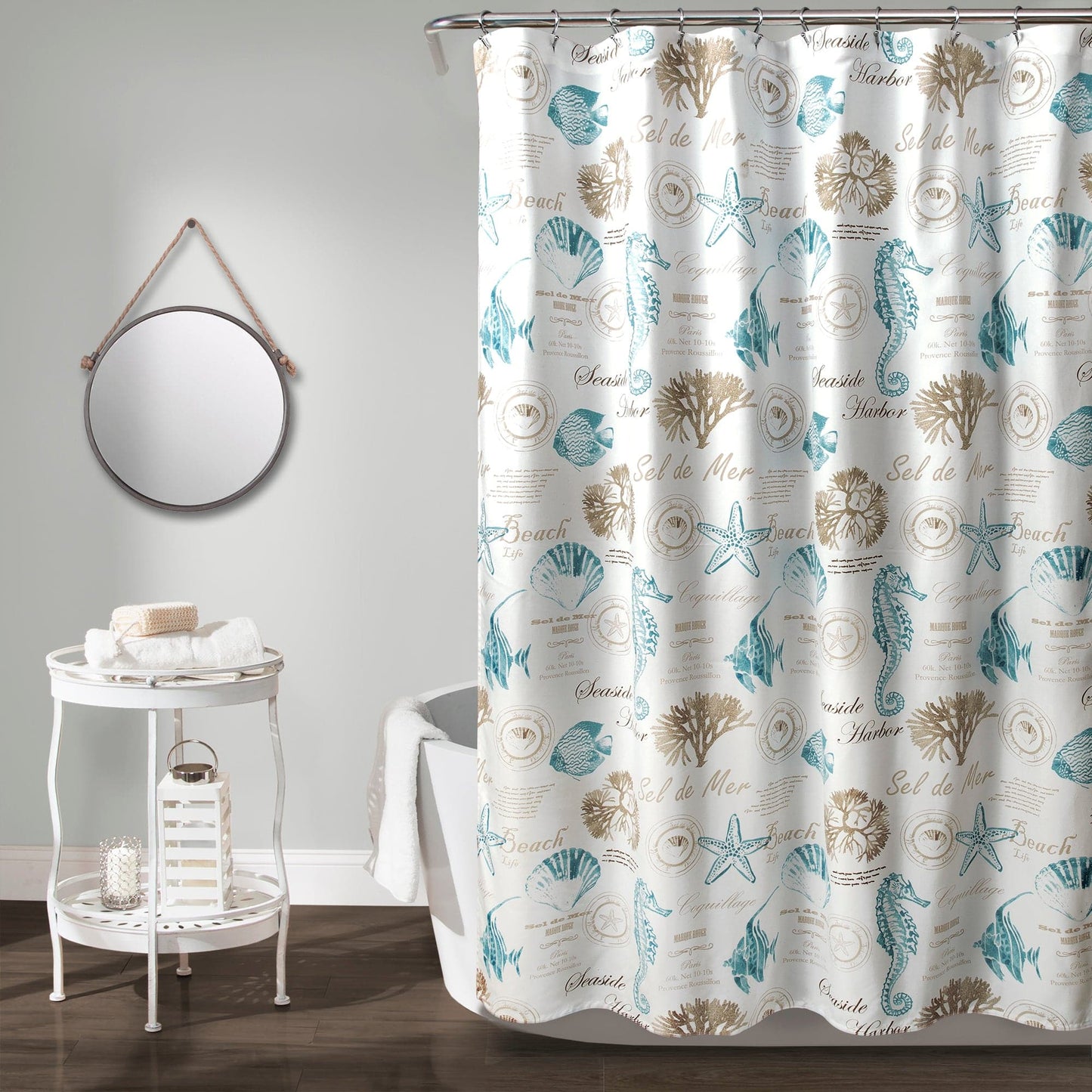 Harbor Life Shower Curtain