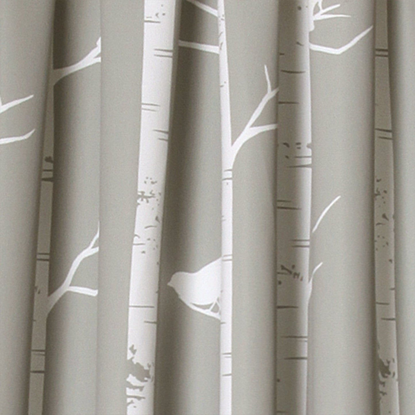 Bird on the Tree Light Filtering Window Curtain Set