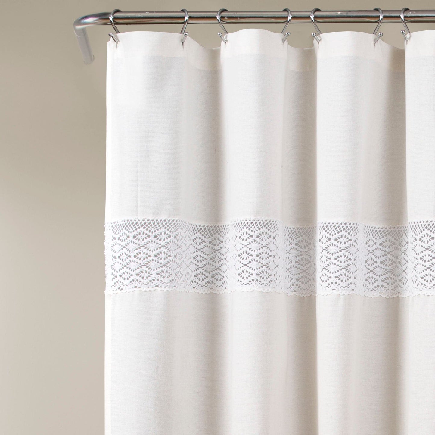 Dana Lace Shower Curtain