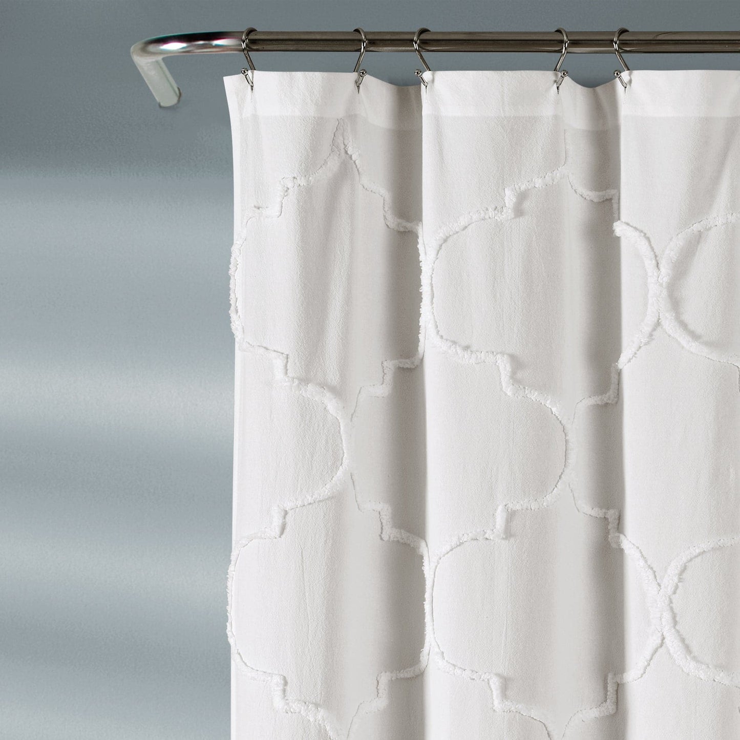 Avon Chenille Trellis Shower Curtain