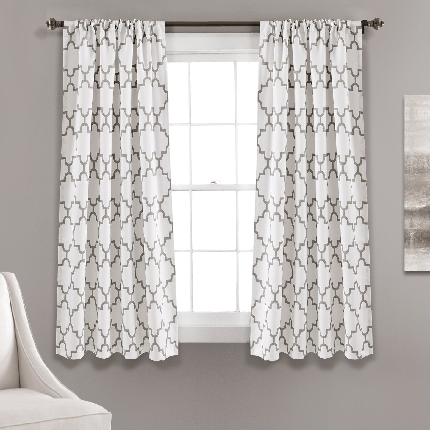 Bellagio Light Filtering Window Curtain Panel Set