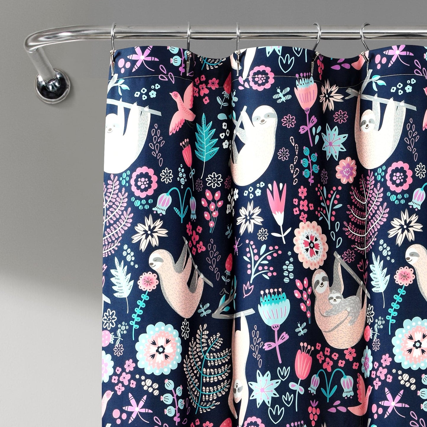 Hygge Sloth Shower Curtain