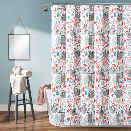 Hygge Sloth Shower Curtain