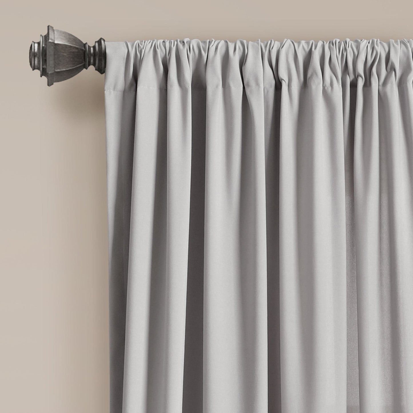 Allison Ruffle Window Curtain Panel Set