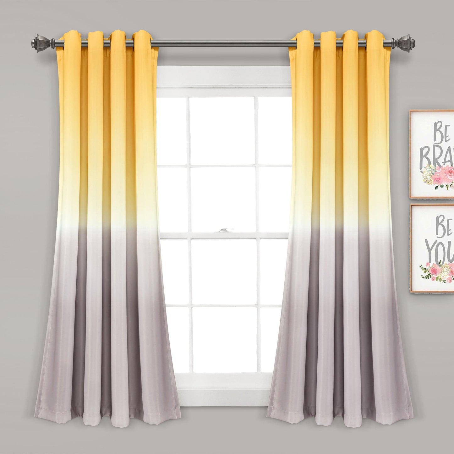 Umbre Fiesta Light Filtering Window Curtain Panel Set