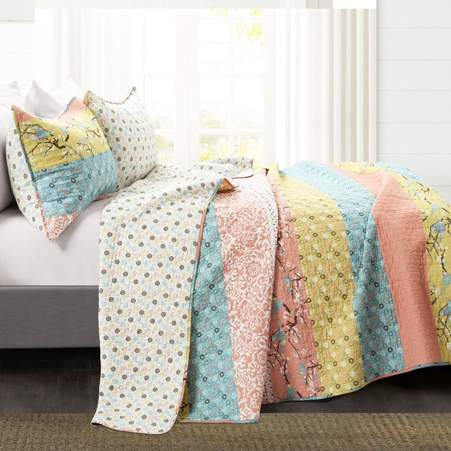 Royal Empire 3 Piece Quilt Set