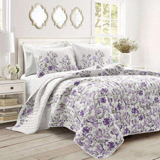 Tanisha Reversible Quilt 3 Piece Set