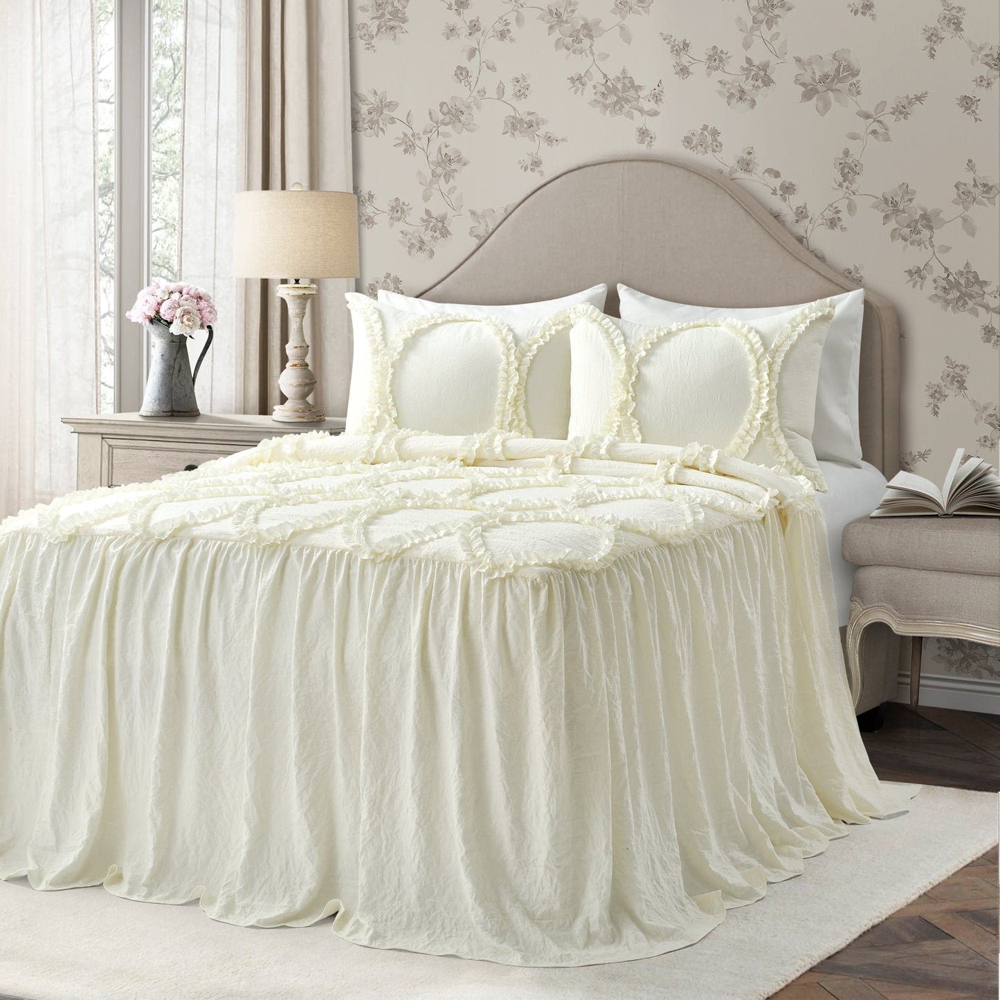 Riviera 3 Piece Bedspread Set