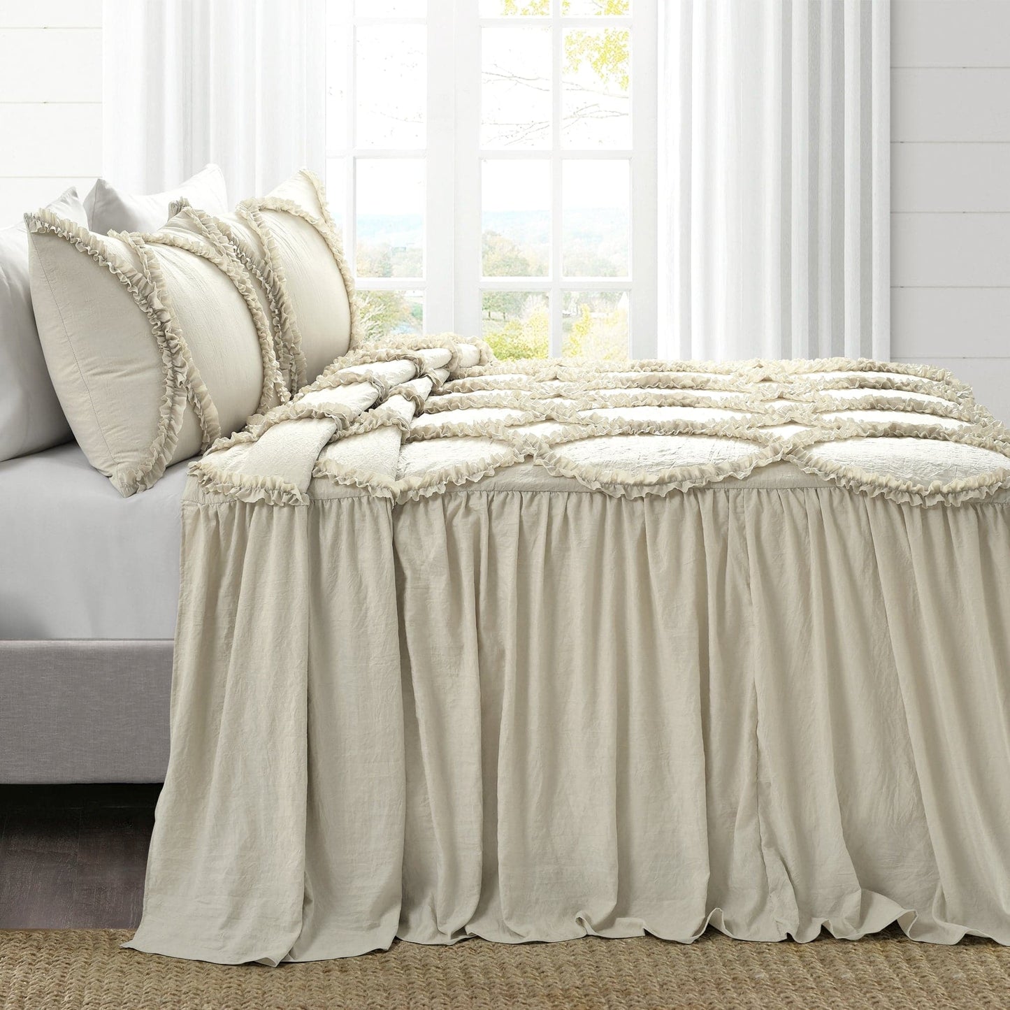 Riviera 3 Piece Bedspread Set