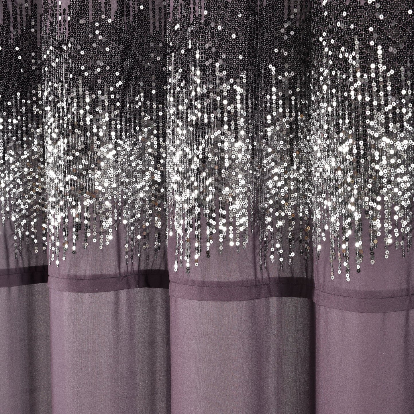 Shimmer Sequins Shower Curtain