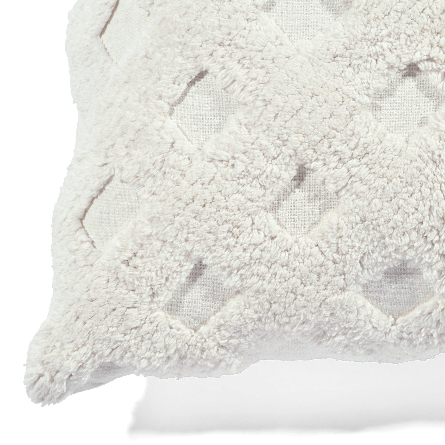 Tufted Diagonal Decorative Pillow Cover