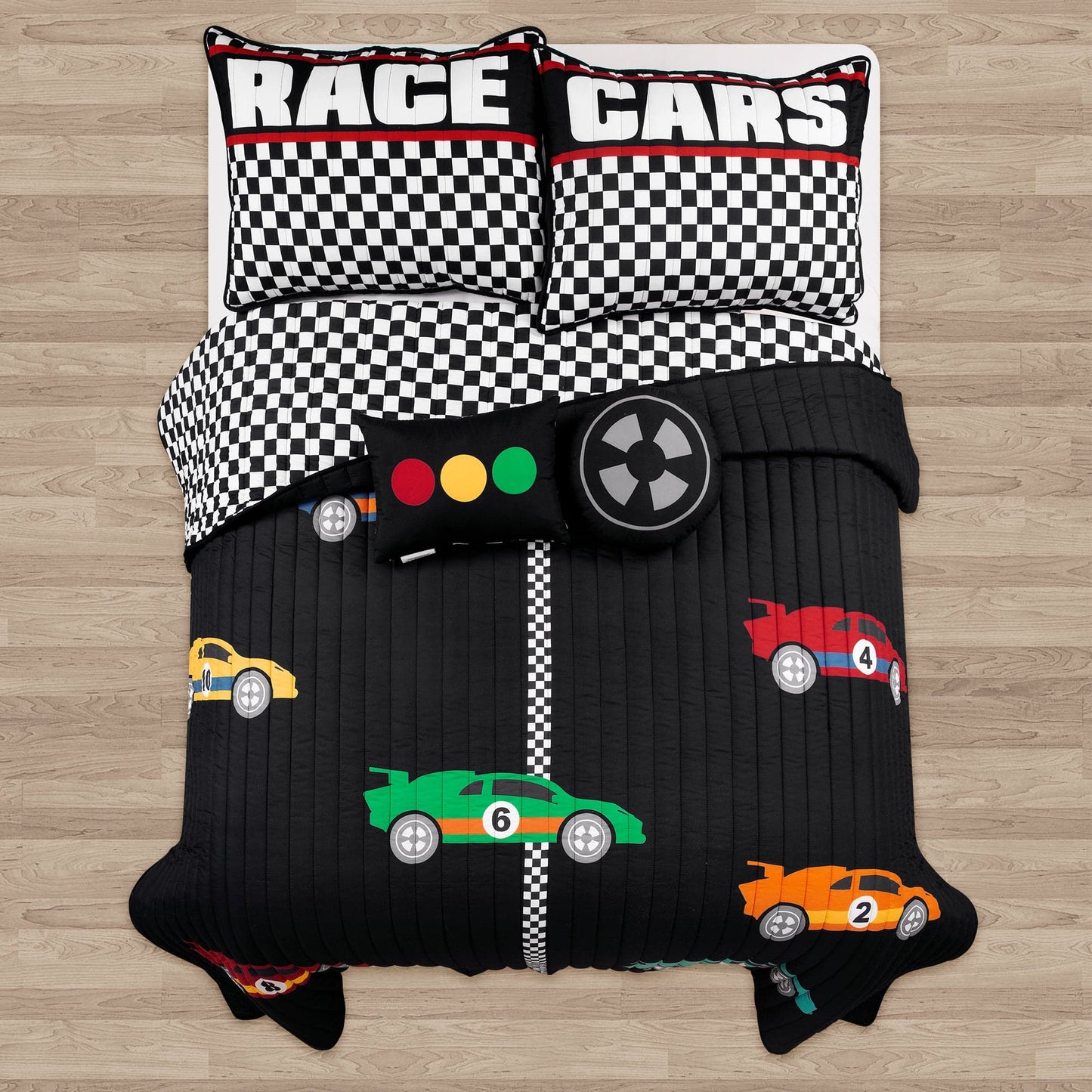 Racing Cars Quilt Set