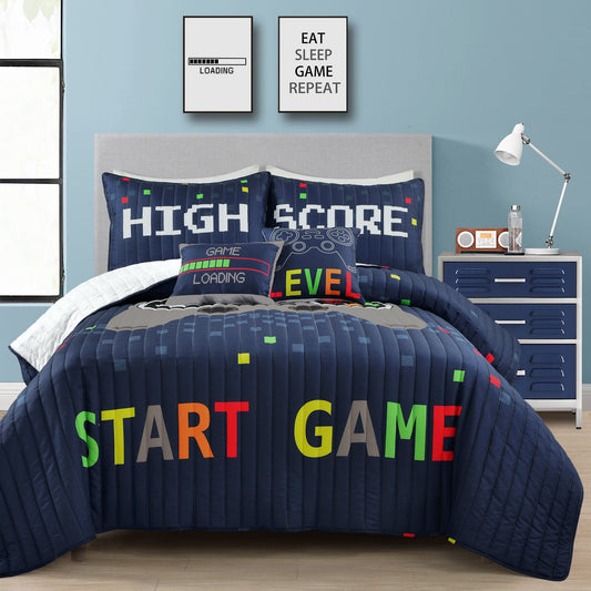 Video Games Quilt Set