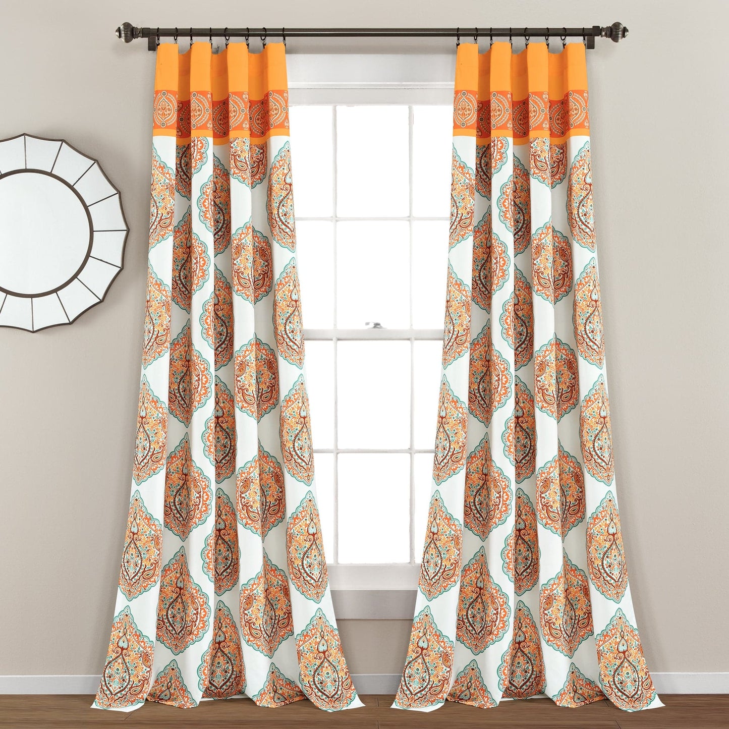 Harley Window Curtain Panel Set