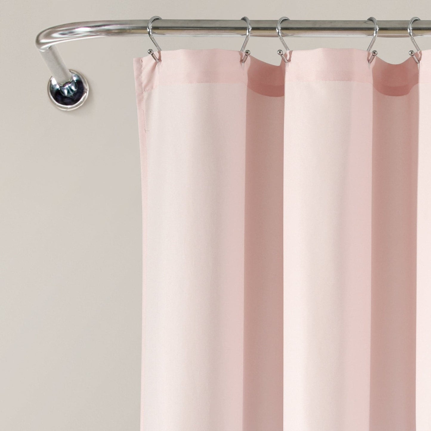 Tulle Skirt Colorblock Shower Curtain