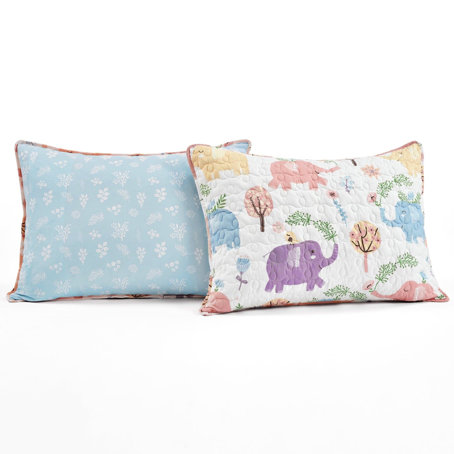 Hygge Elephant Quilt Set