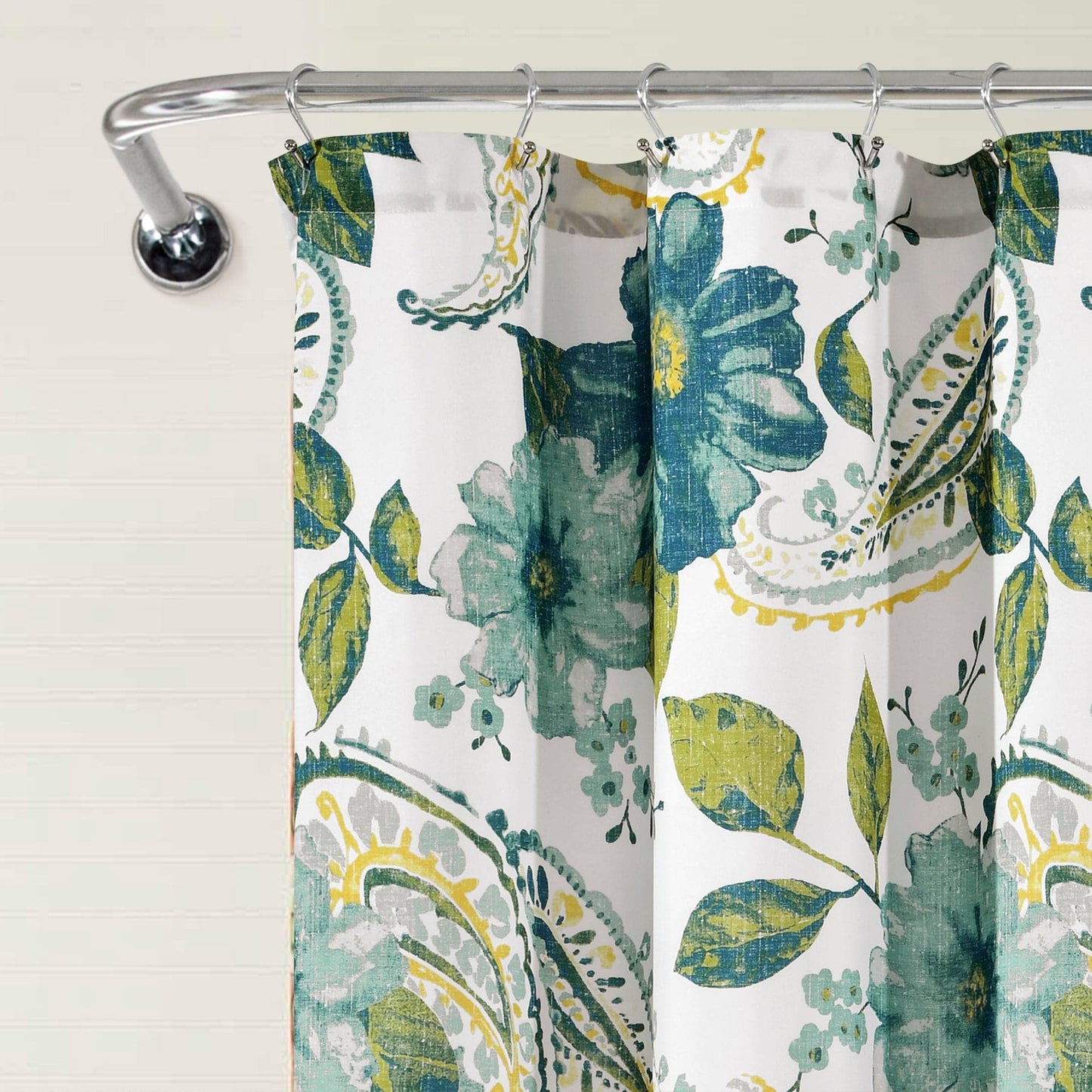 Floral Paisley Shower Curtain