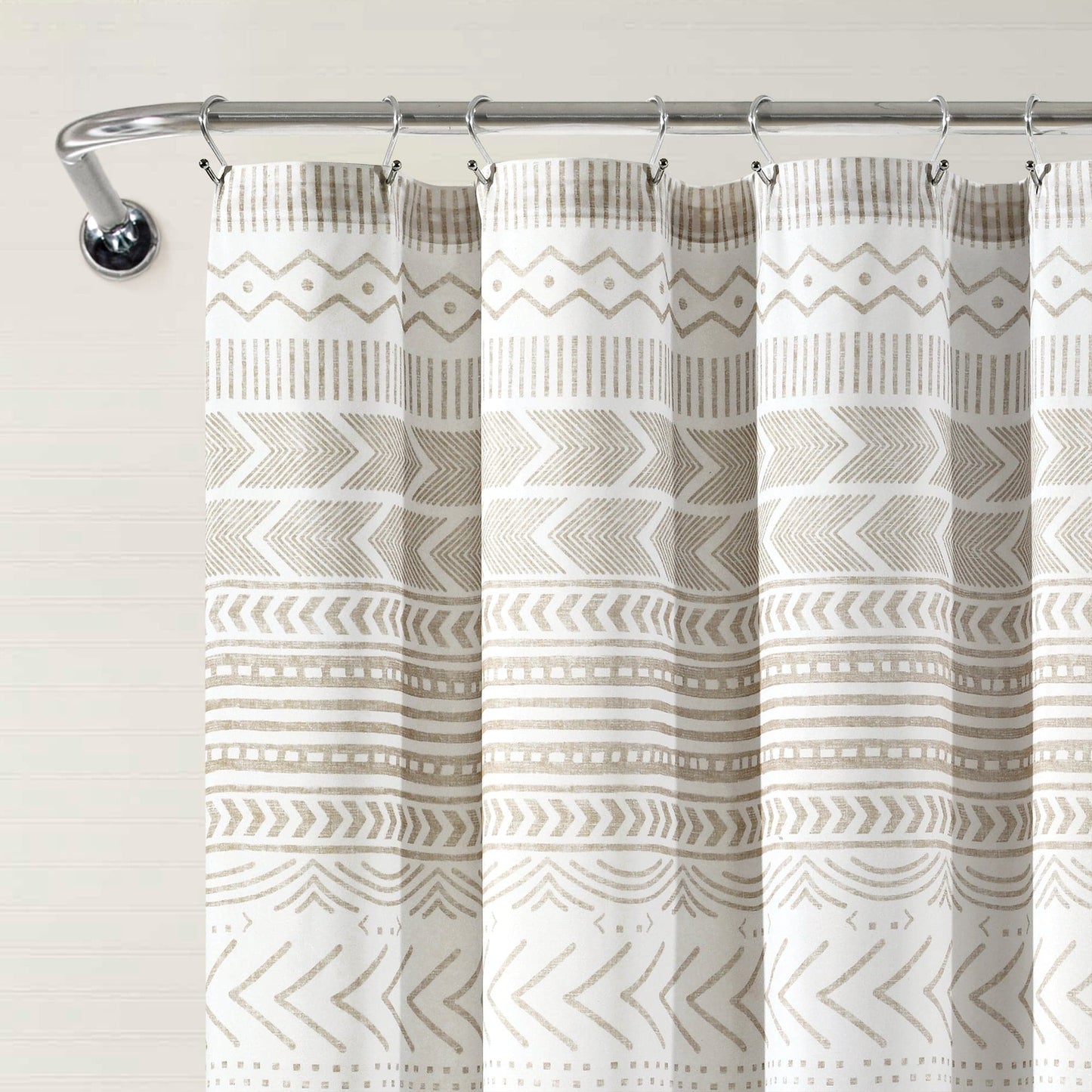 Hygge Geo Shower Curtain