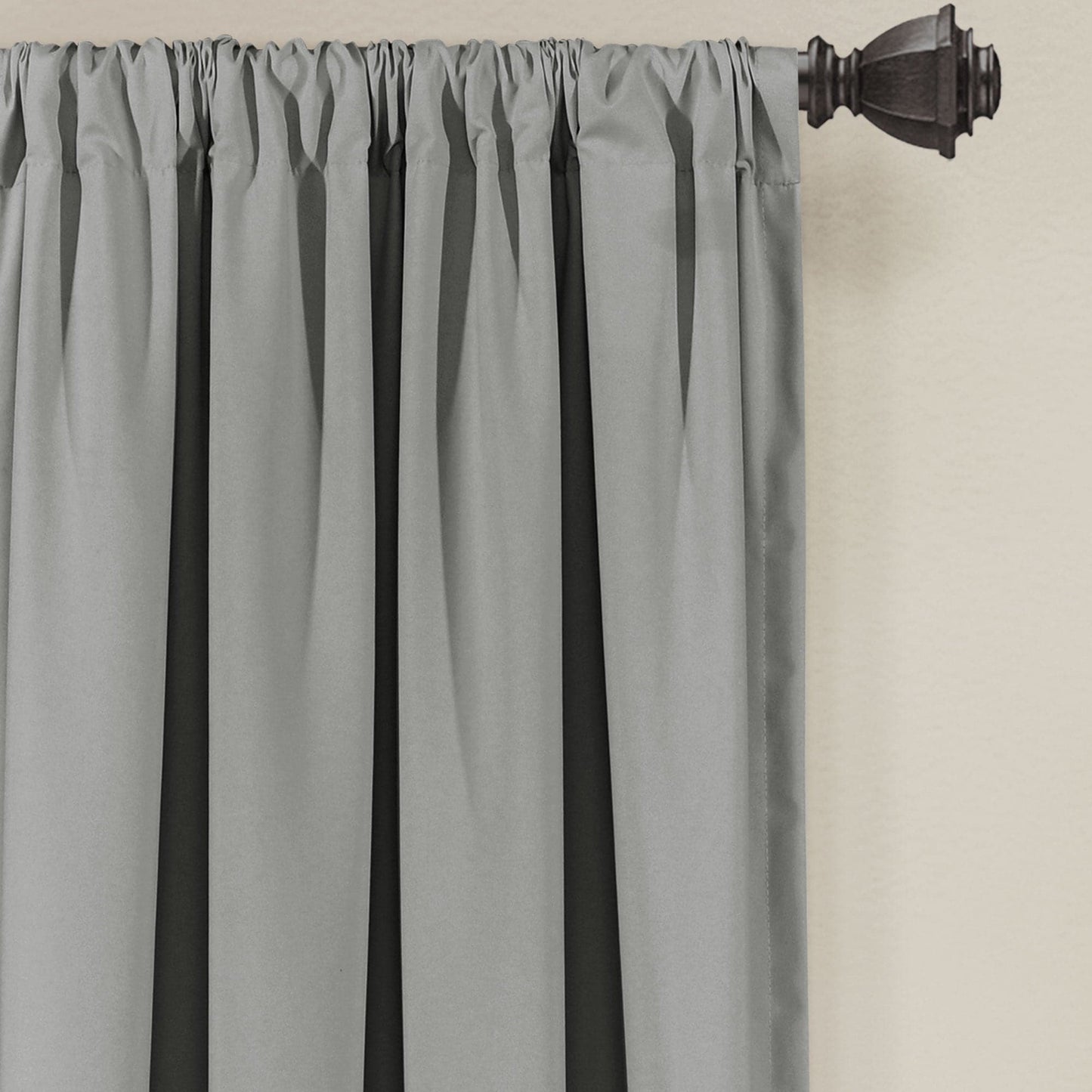 Allison Ruffle Window Curtain Panel Set