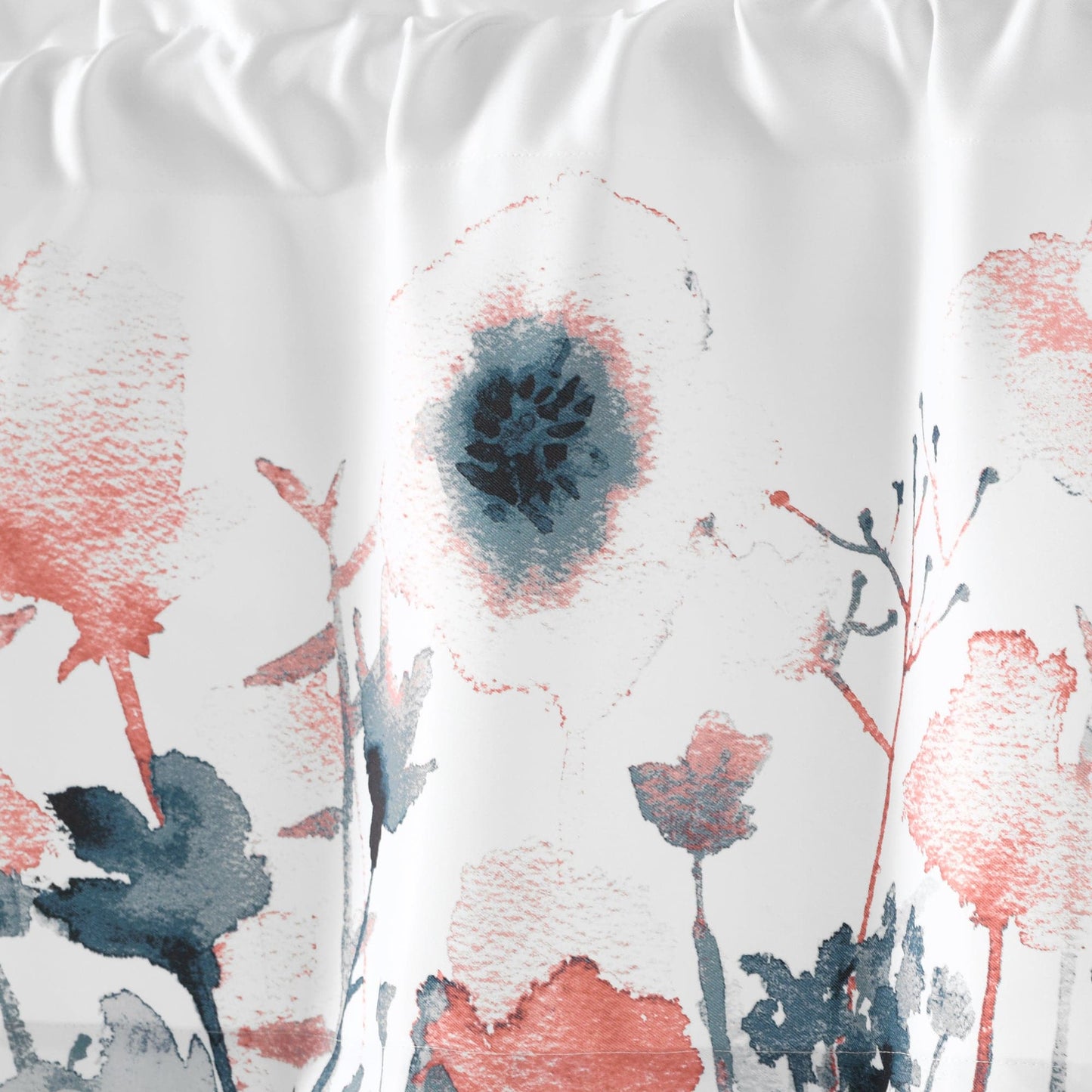 Zuri Flora Watercolor Valance