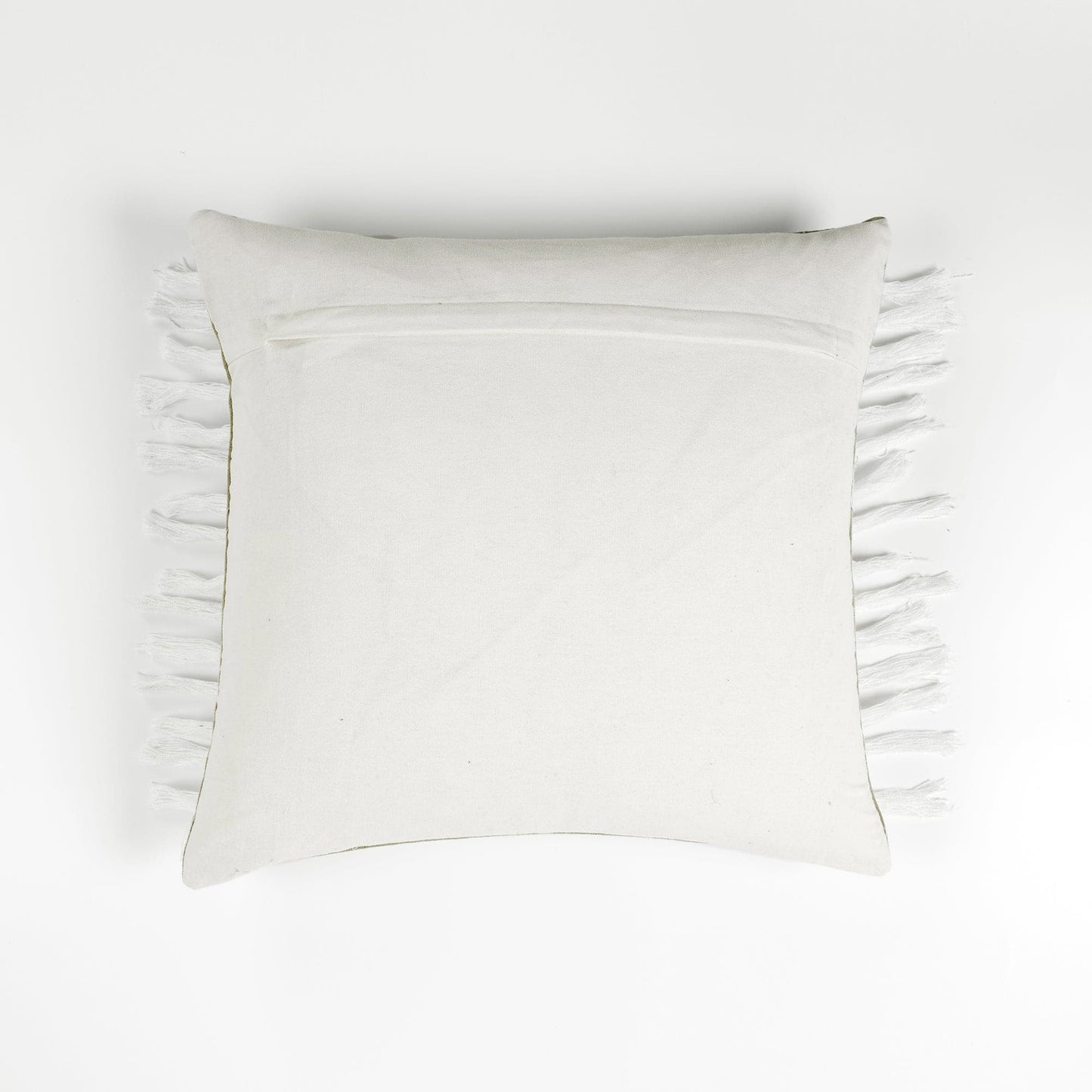 Linear Tassel Decorative Pillow