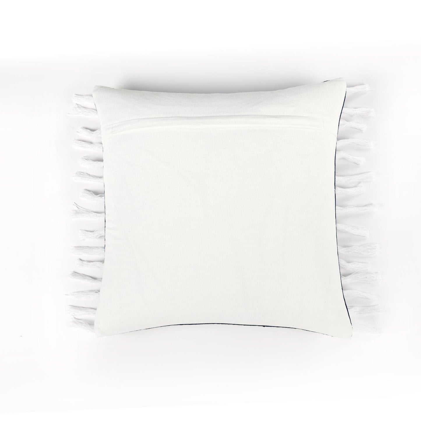 Linear Tassel Decorative Pillow