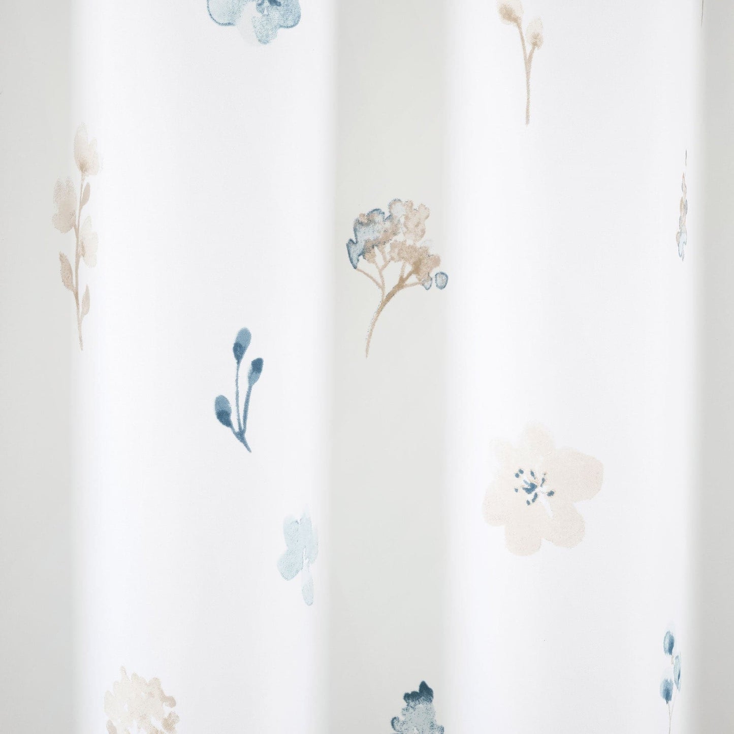 Livia Flora Silver-Infused Antimicrobial Shower Curtain