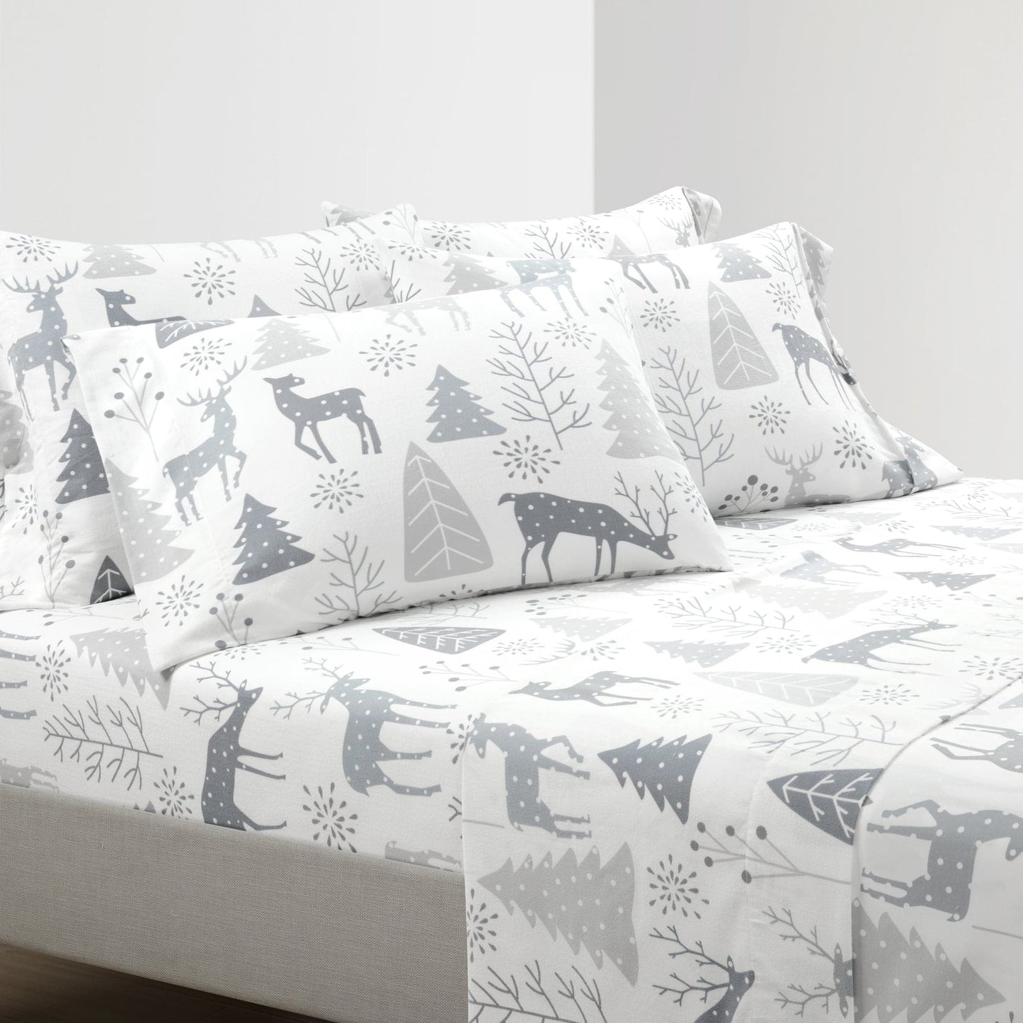 Wonderland Soft Flannel Sheet Set