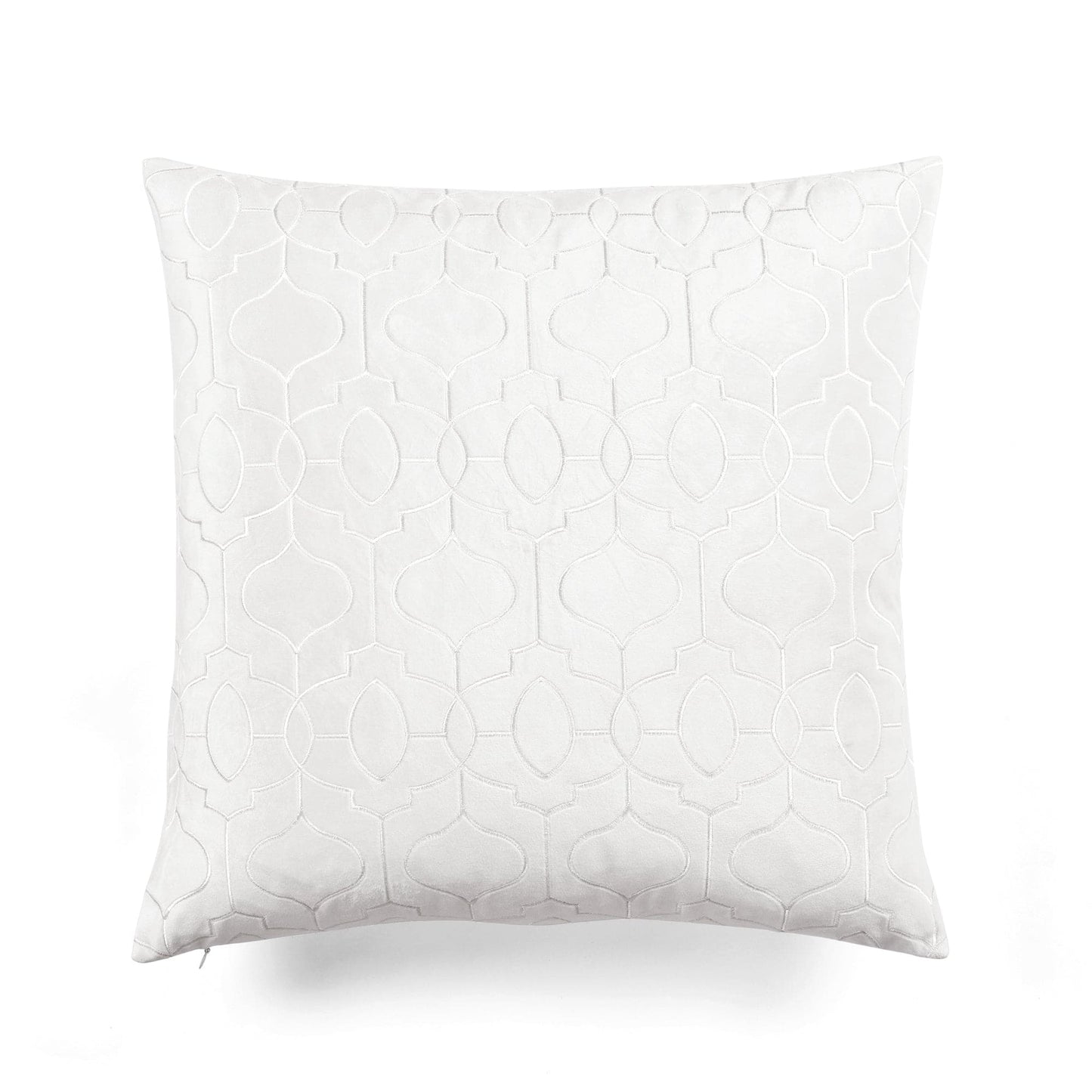 Velvet Geo Decorative Pillow Cover